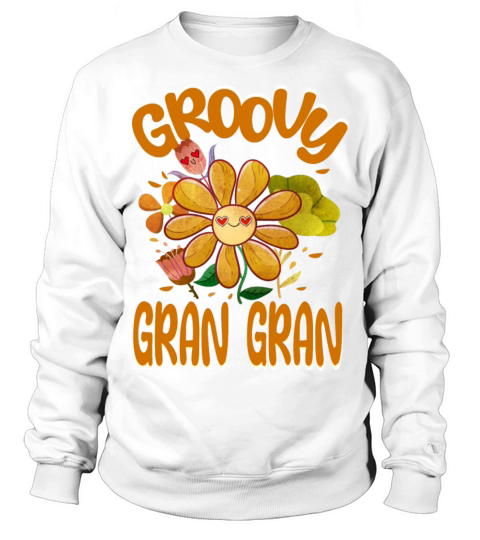 Groovy Gran Gran Family Matching Vintage Family Sweatshirt Unisex