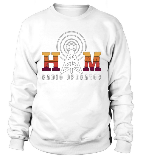 Ham Radio Operator Frequency Loves Amateur Radio Sweatshirt Unisex