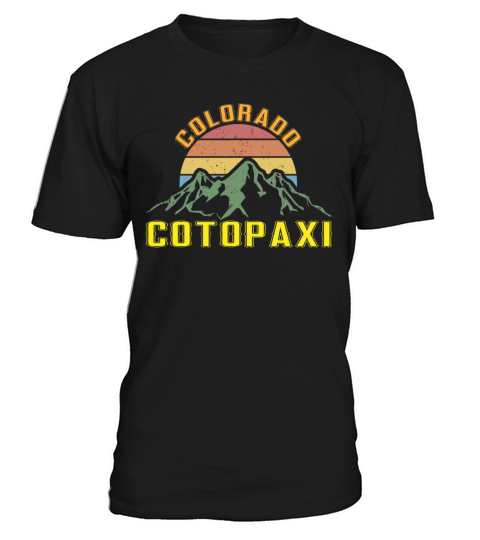Colorado Cotopaxi Vintage Mountains Hiking Wildlif T-Shirt Unisex