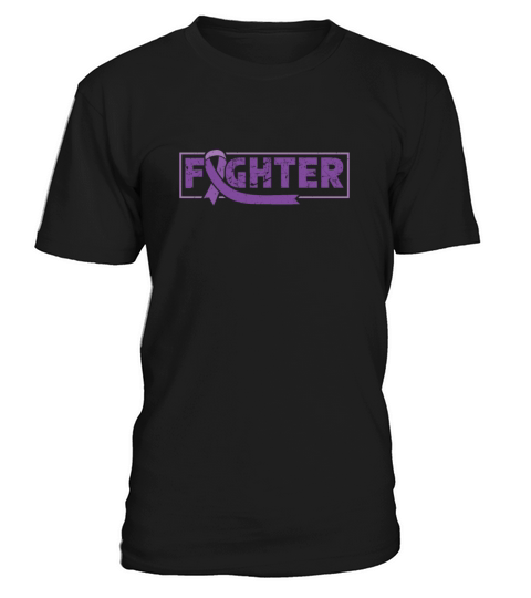 Epilepsy Fighter Purple Ribbon Epileptic Epilepsy T-Shirt Unisex