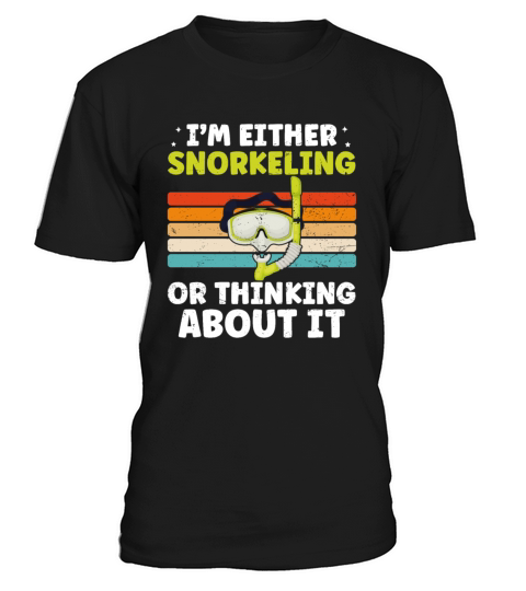 Funny Snorkeling Dive Design For Snorkeler Cool T-Shirt Unisex