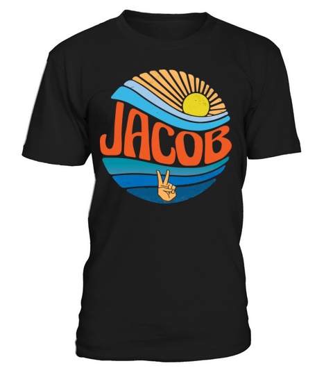 Jacob Shirt Vintage Sunset Jacob Groovy Tie Dye T-Shirt Unisex