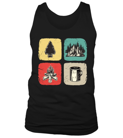 Arrowhead Shapes Collecting Vintage Look Tank Top Unisex