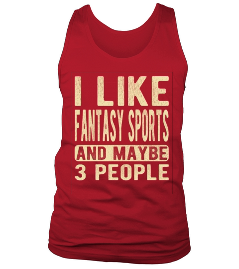 Fantasy sports Saying Tank Top Unisex