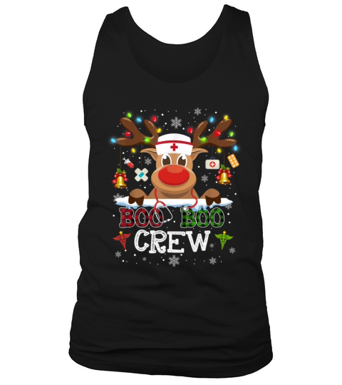 Funny Christmas 2022 Boo Boo Crew Nursing Squad Wo Tank Top Unisex