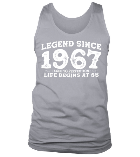 Legend Since 1967 56 Year of Perfection - 56th Tank Top Unisex