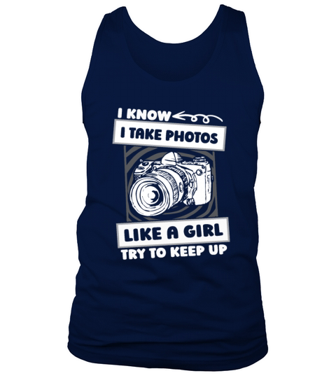 Photography Photographer Girl Tank Top Unisex