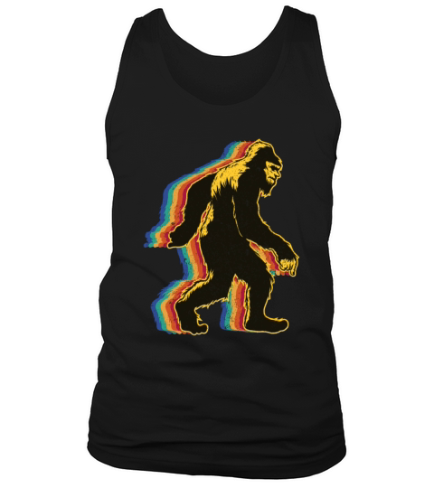 Retro Bigfoot vintage Fun and Nostalgic Sasquatch Tank Top Unisex