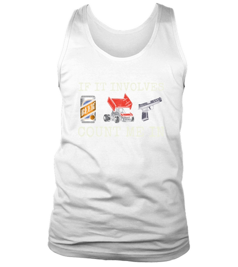 Sprint Car Racing Dirt Track Racer Beer Drinking G Tank Top Unisex