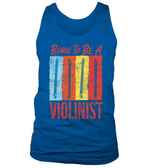 Violin Violinist Retro Vintage Tank Top Unisex