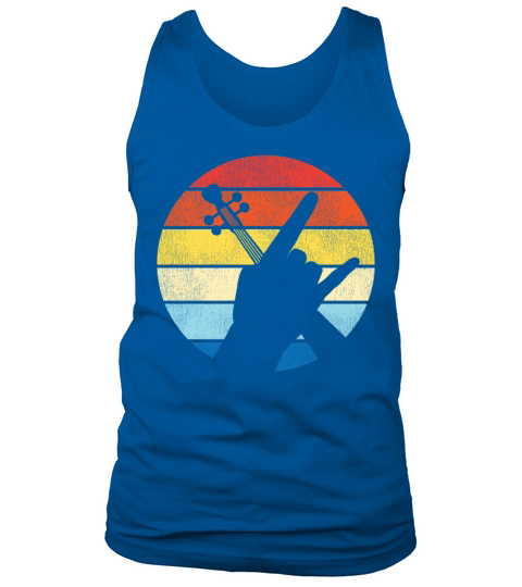 Violin Violinist Retro Vintage Tank Top Unisex