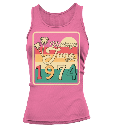 1974 June Vintage Tank top Woman