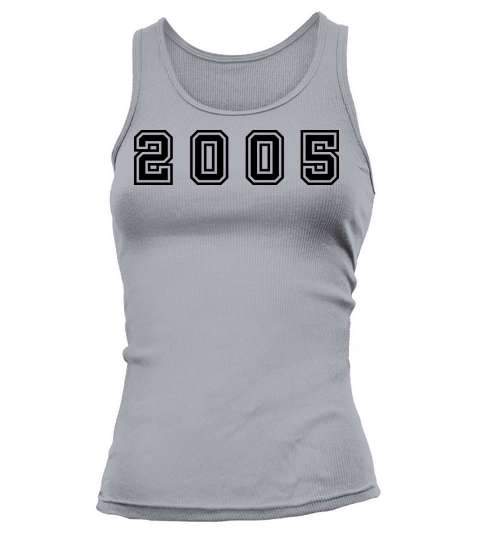 2005 Year Number Tank top Woman