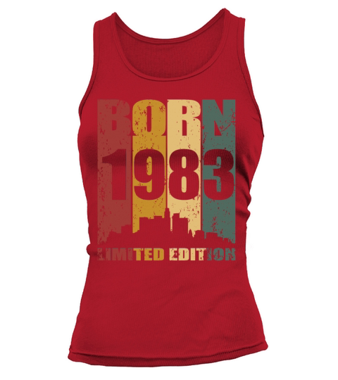 40th birthday born 1983 limited edition Tank top Woman