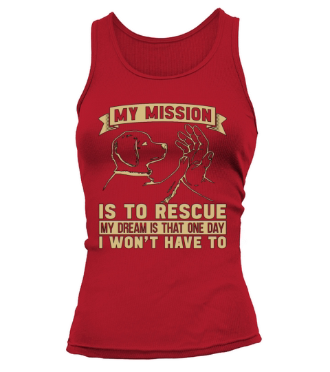 Abandoned Pets My Mission Is To Adopt Animal Lover Tank top Woman
