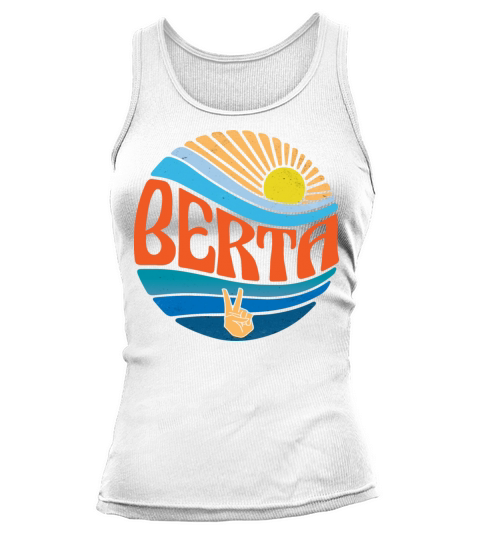 Berta Shirt Vintage Sunset Berta Groovy Tie Dye Tank top Woman
