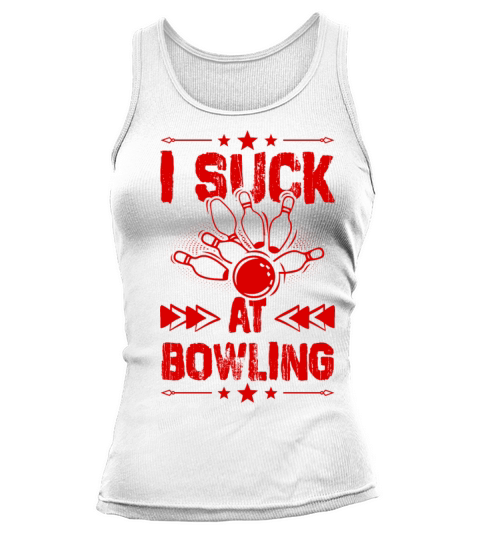 Bowling saying funny Tank top Woman