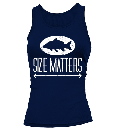 Funny Size Matters Tank top Woman