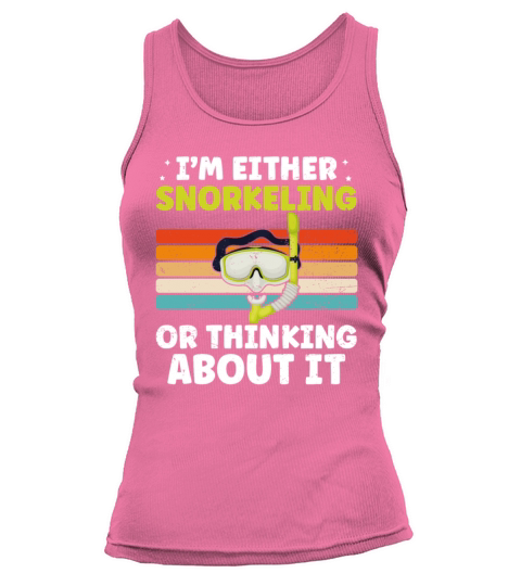 Funny Snorkeling Dive Design For Snorkeler Cool Tank top Woman