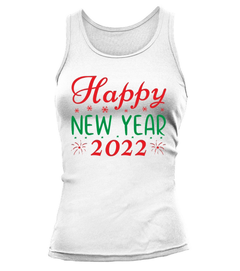 Happy new year 2022 Tank top Woman