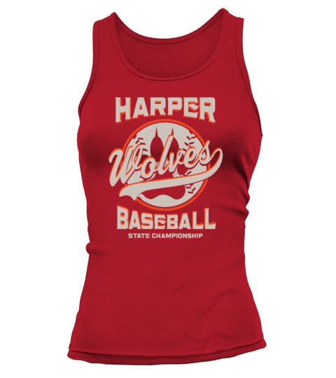 Harper Wolves H Football State Championship Tank top Woman