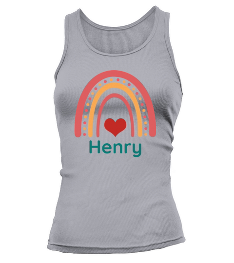 Henry Vintage Boho Rainbow Tank top Woman
