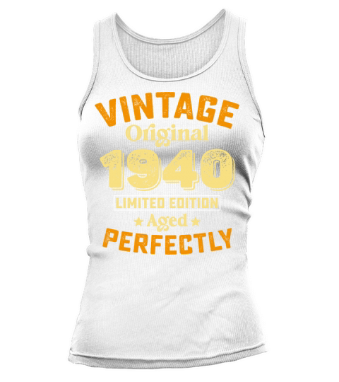 Limited Vintage Original 1940 Aged Edition Tank top Woman
