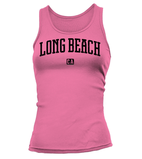Long Beach California Vintage Tank top Woman