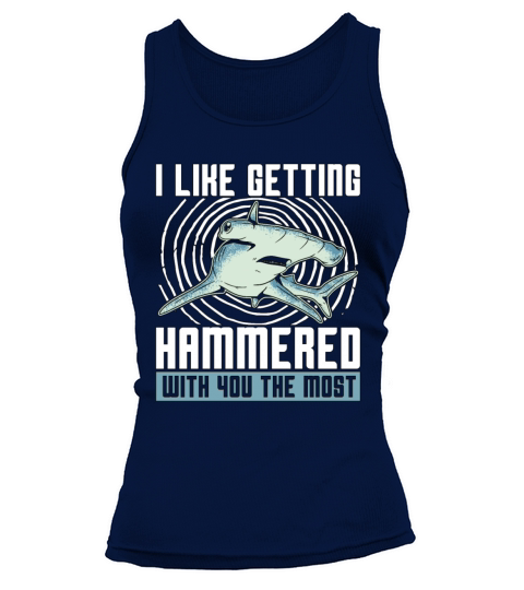 Marine Biology I Like Getting Hammered Underwater Tank top Woman