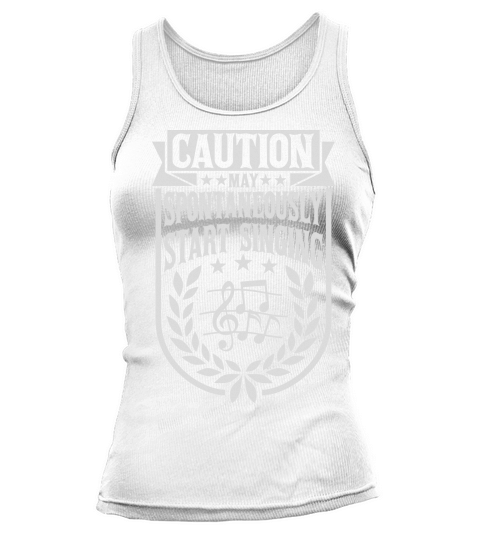 may spontaneously start singing Tank top Woman
