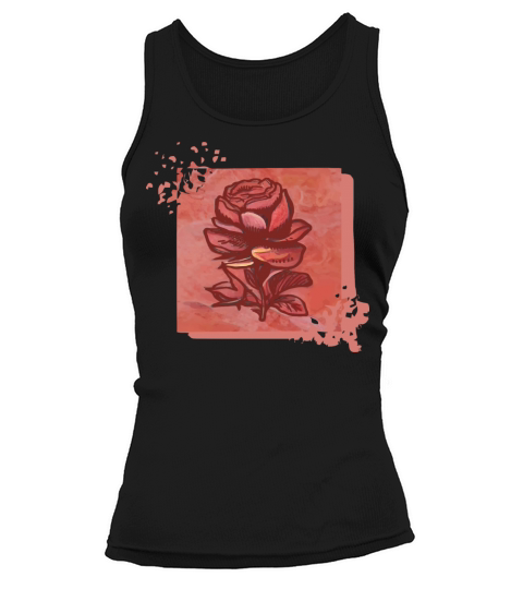 Rose flower Tank top Woman