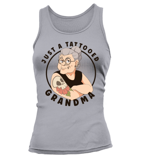 TATTOED GRANDMA TATTOO ARTIST INKING TATTOOS Tank top Woman