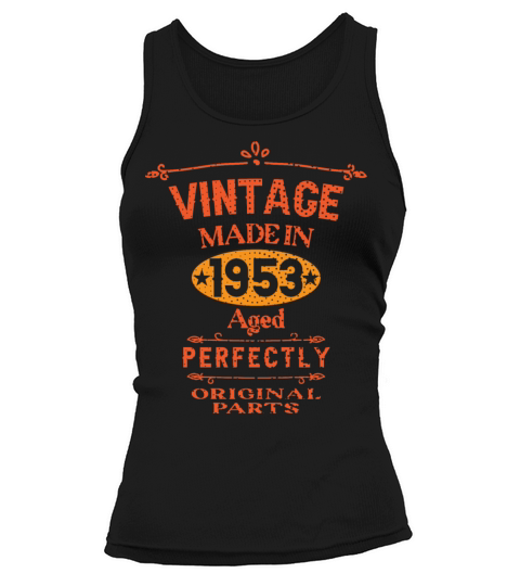Vintage 1953 Limited Edition 70th Birthday Gift Tank top Woman