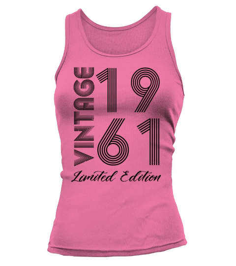 Vintage 1961 Vintage Birthday Retro Vintage Tank top Woman