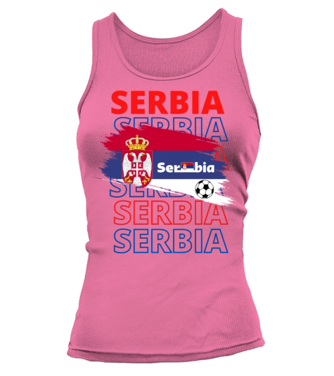 World Serbia Soccer Vintage Tank top Woman