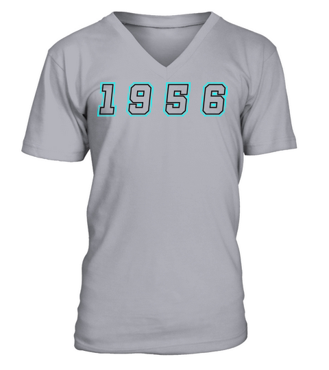 1956 Year Number V-Neck T-shirt