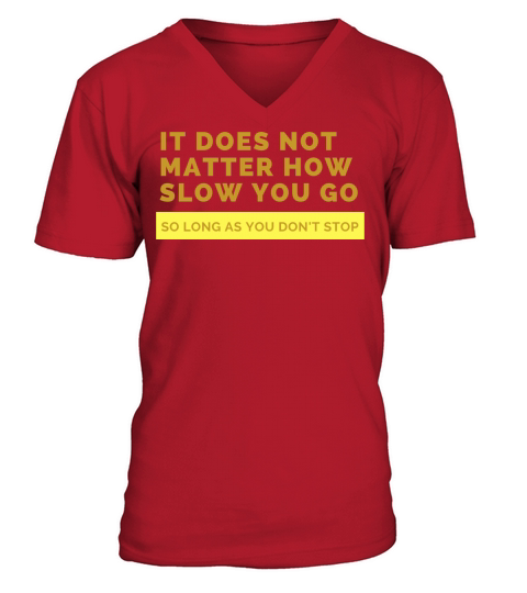 DO NOT STOP V-Neck T-shirt