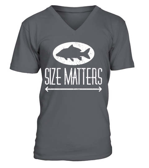 Funny Size Matters V-Neck T-shirt