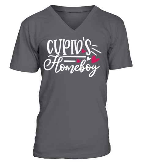 Sweet Valentines Day Cupids Homeboy Cupid Valenti V-Neck T-shirt