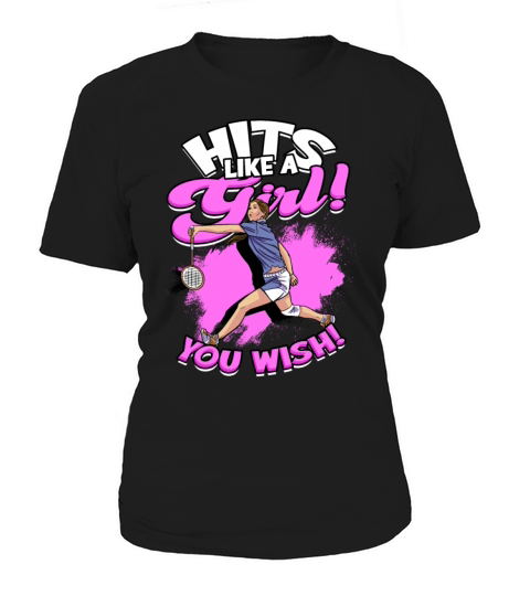 Badminton Girl Spiking Sport Player Spike Women's T-Shirt