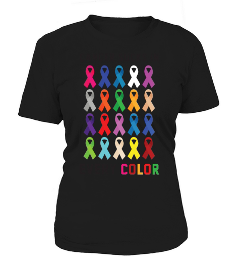 Cancer Sucks In Every Color Ribbons Women's T-Shirt
