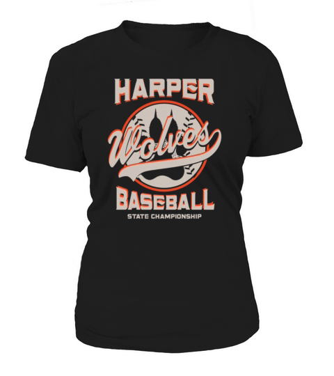 Harper Wolves H Football State Championship Women's T-Shirt