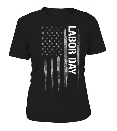 Labor Day - American Flag Women's T-Shirt