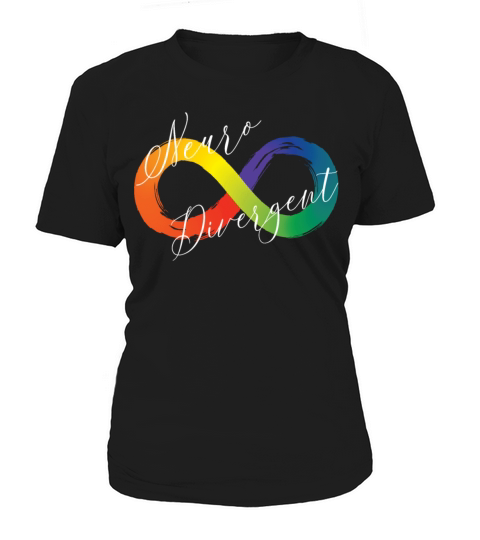 Neuro Divergent Infinity Symbol Spectrum Awareness Women's T-Shirt