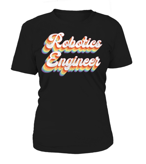 Robot Robotics Engineer Retro Women's T-Shirt