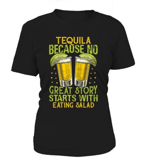 Tequila Drinking Liquor Vintage Glass Drinker Life Women's T-Shirt