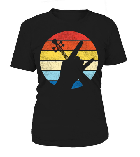 Violin Violinist Retro Vintage Women's T-Shirt