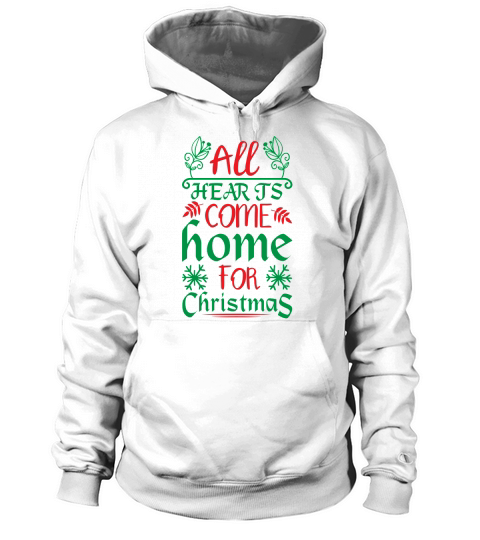 All hearts come home for christmas Hoodie Unisex