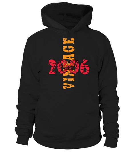 Vintage 17th Birthday 2006 Sports Gift Hoodie Unisex