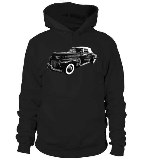 Vintage car Caddy 1941 Hoodie Unisex